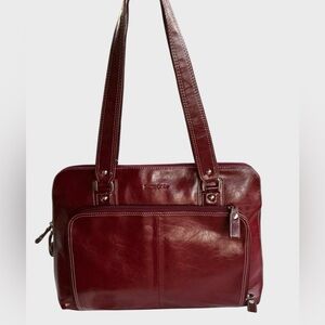 Samsonite Burgandy Laptop Carryall Tote Business